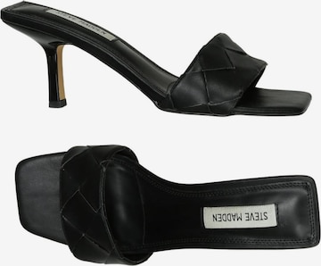STEVE MADDEN Sandalen 39 in Schwarz: Vorderseite