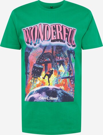 Mister Tee Bluser & t-shirts 'Wonderful' i grøn: forside