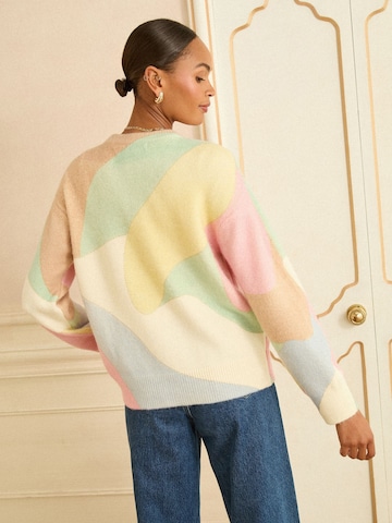 love & roses Pullover in Mischfarben