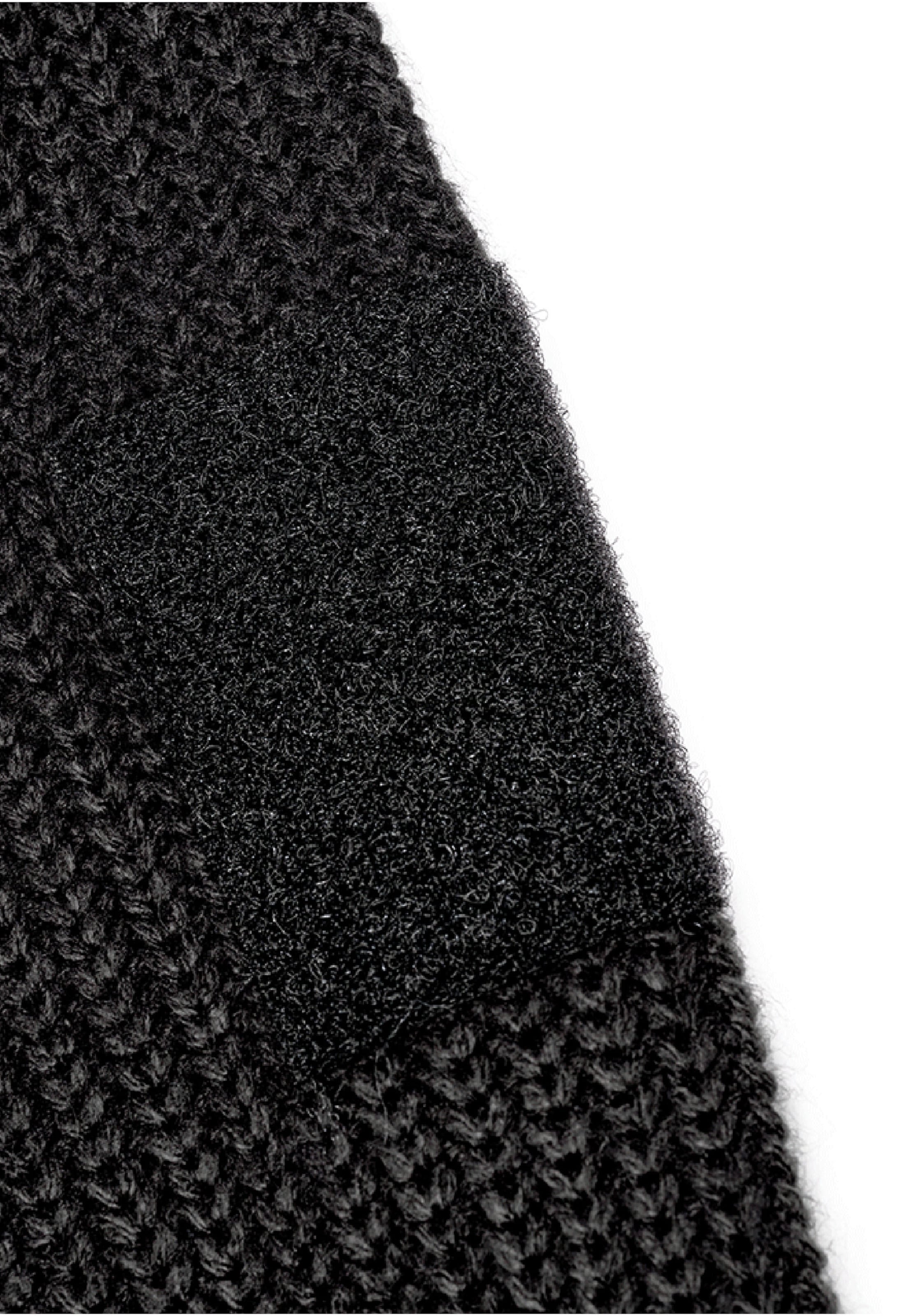 Brandit Strickjacke in Schwarz