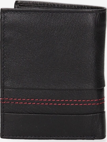 PIERRE CARDIN Portemonnee in Zwart: voorkant