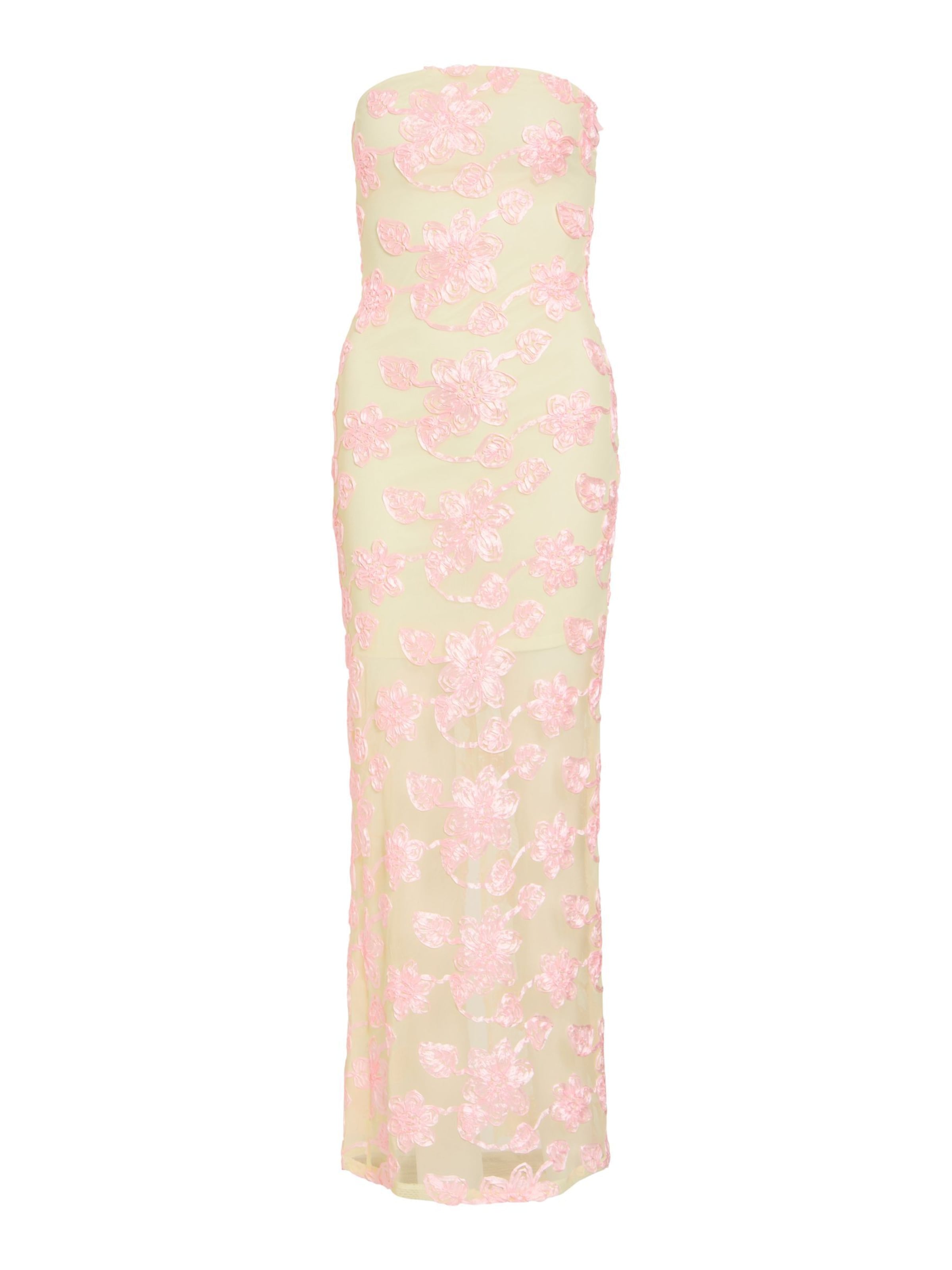 VILA Robe 'VISail' en citron / rose, Vue avec produit