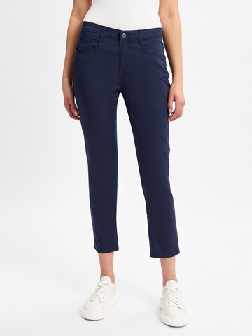 Slimfit Pantaloni di BRAX in blu: frontale