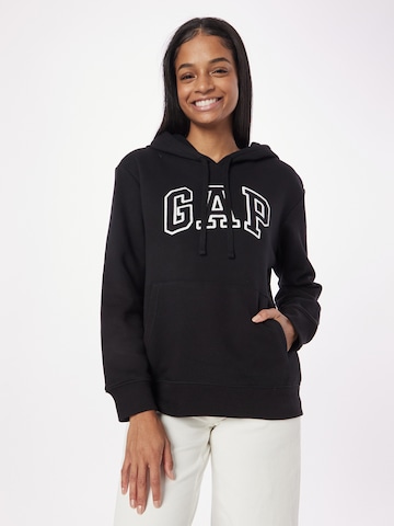 GAP Sweatshirt 'HERITAGE' in Black: front