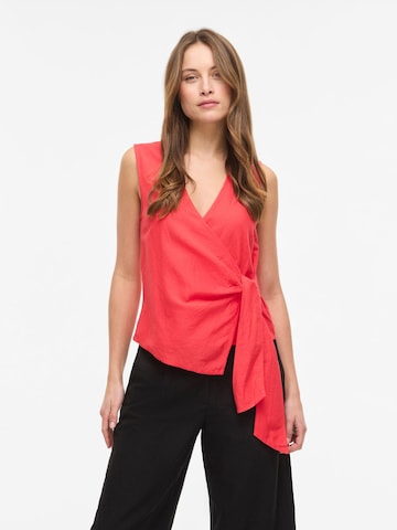 Haut 'VIPrisilla' VILA en rouge : devant