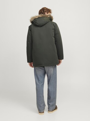 Parka d’hiver JACK & JONES en vert