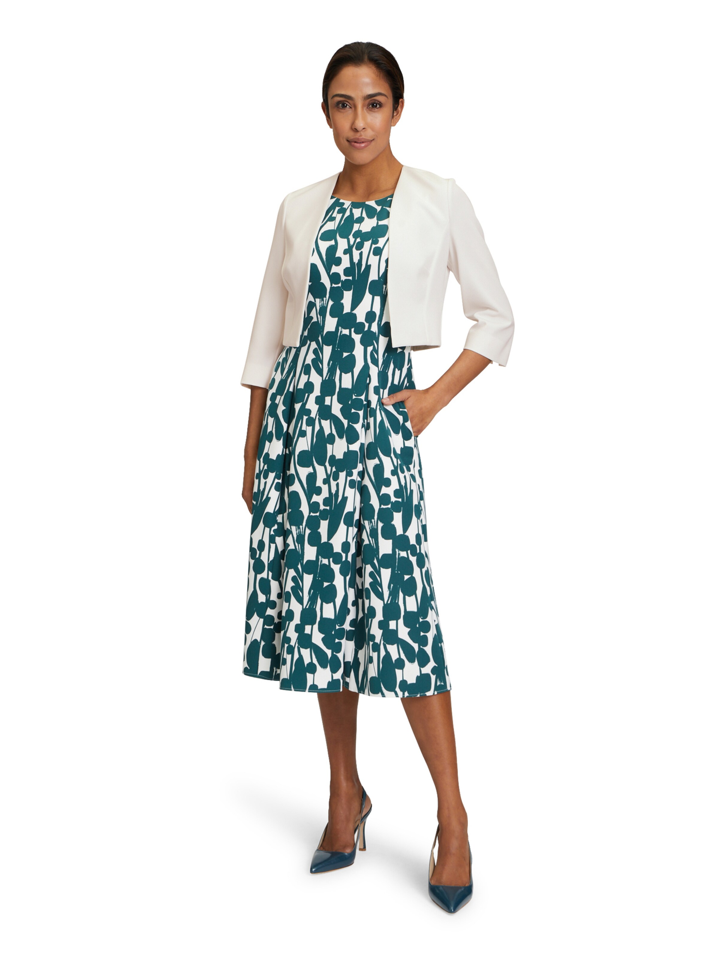 Bolero di Vera Mont in bianco