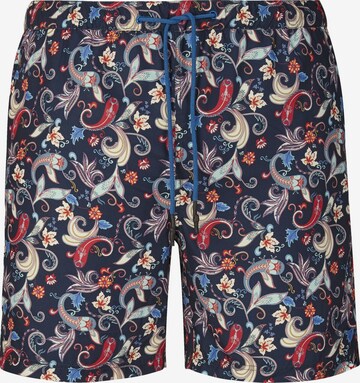 Charles Colby Board Shorts 'Baron Finbar' in Blue: front