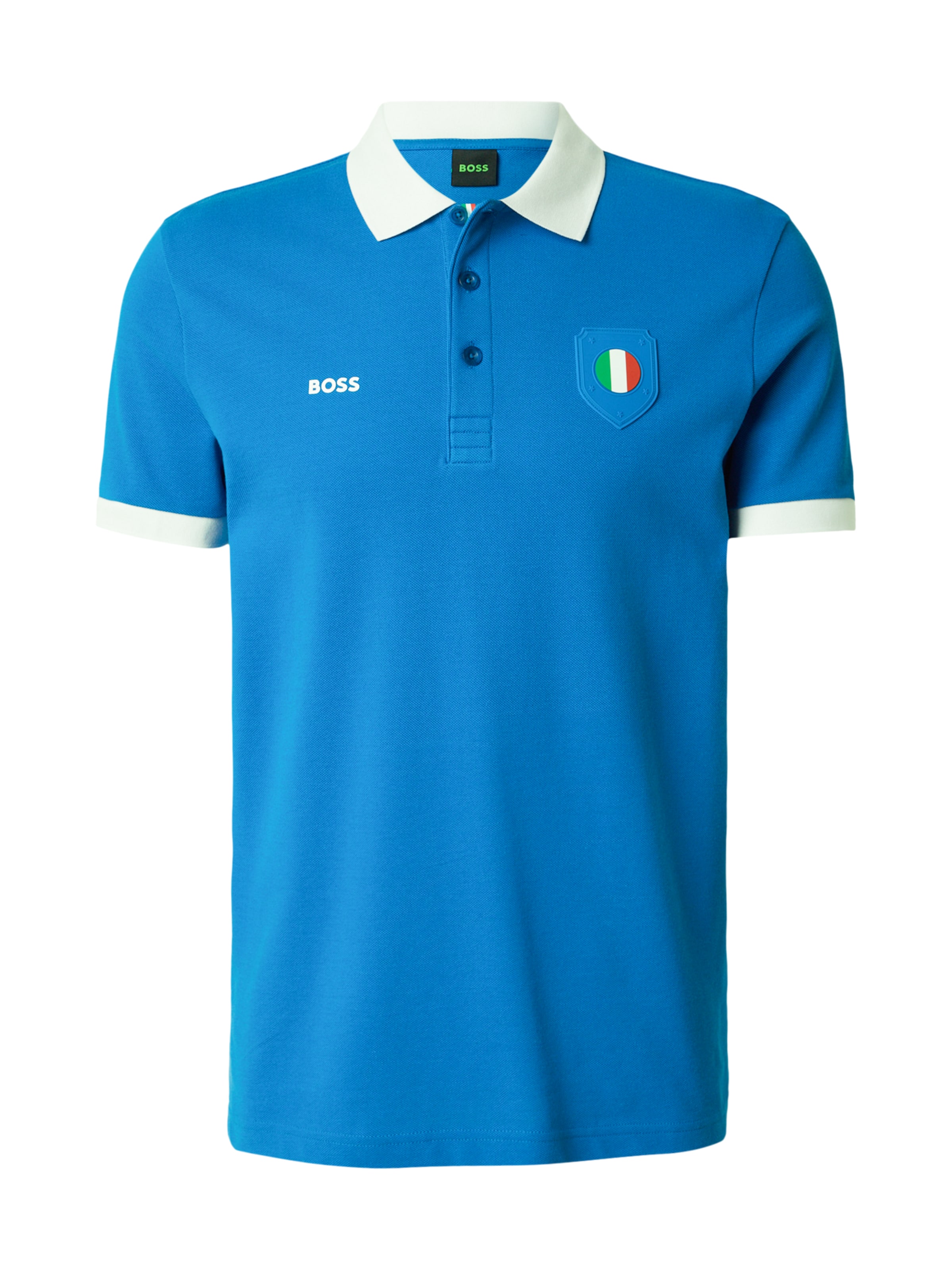 BOSS Футболка 'Paddy' в Синий: спереди