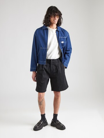 Loosefit Pantaloni con pieghe di HOLLISTER in nero
