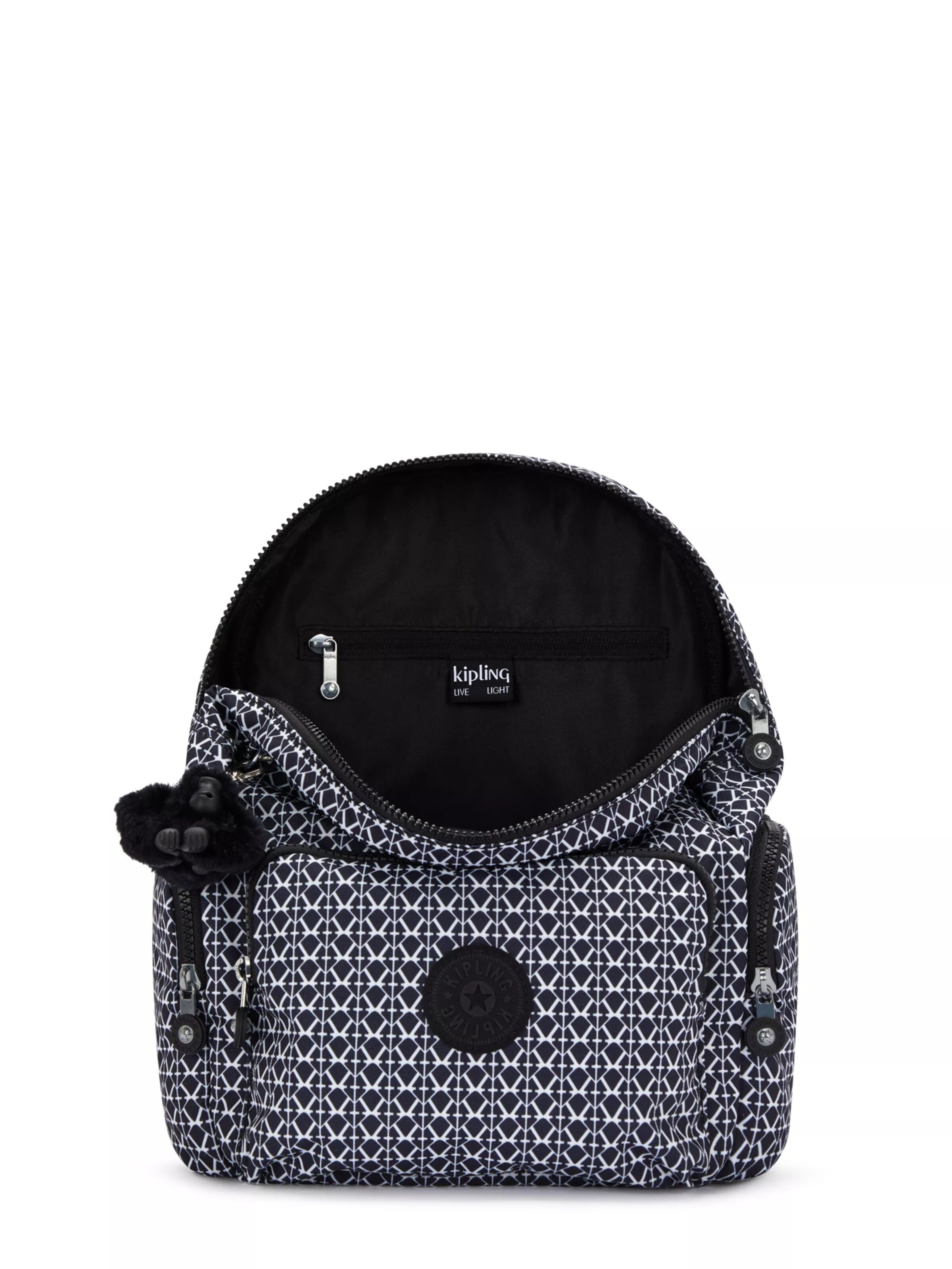KIPLING Backpack 'CITY ZIP' in Black