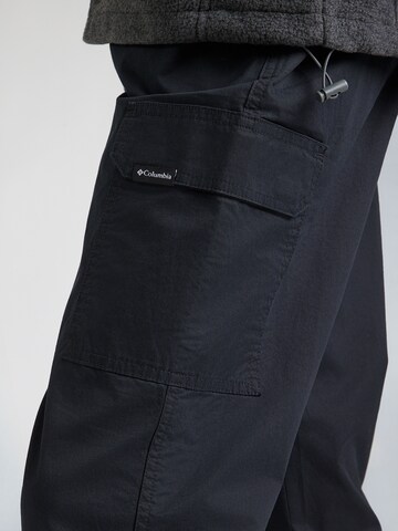 juoda COLUMBIA Standartinis Laisvalaikio kelnės 'Rapid Rivers'