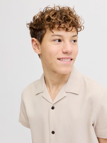 Jack & Jones Junior Comfort Fit Πουκάμισο 'JJGLOBAL' σε γκρι