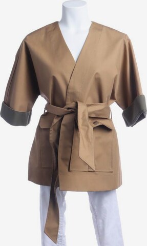 GANNI Jacket & Coat in M in Brown: front