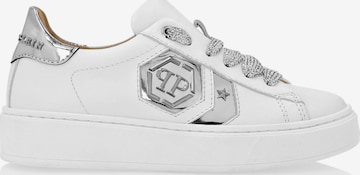 Philipp Plein Sneakers 'Hexagon' in Wit: voorkant