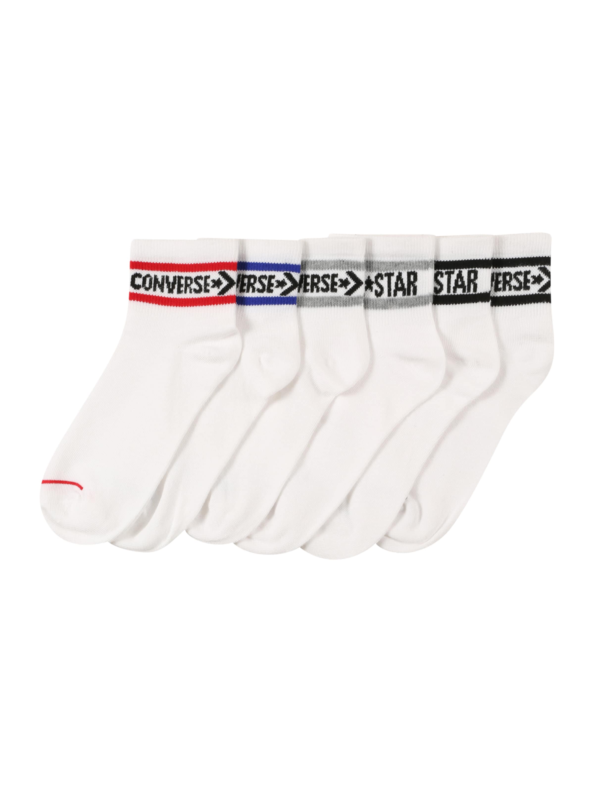 Calzino di CONVERSE in bianco: frontale