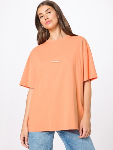 Sixth June Shirt in Oranje: voorkant