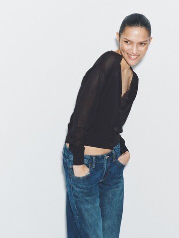 The Set Gebreid vest in Grijs