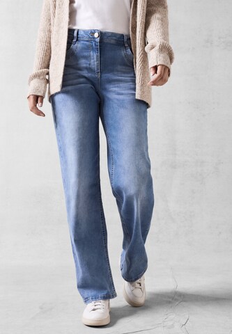 CECIL Regular Jeans in Blue: front