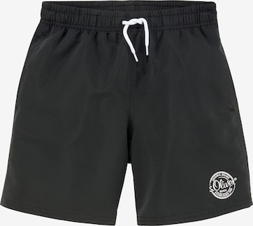 s.Oliver Board Shorts in Grey: front