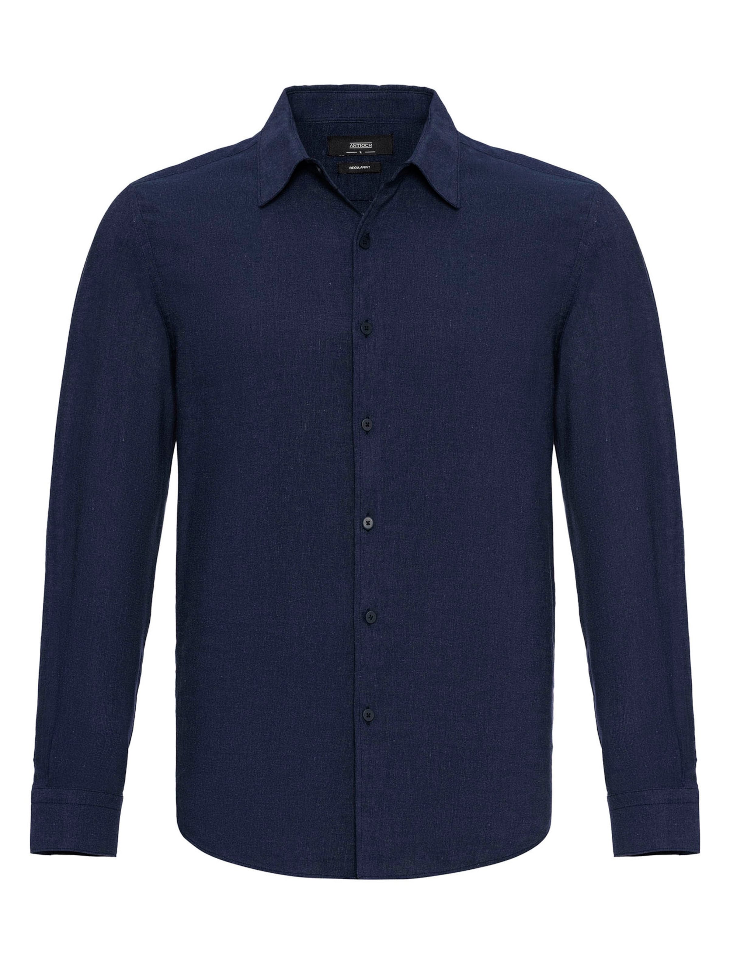 Antioch Regularny krój Koszula w kolorze niebieski: przód