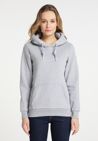 DreiMaster Maritim Sweatshirt in Grijs: voorkant