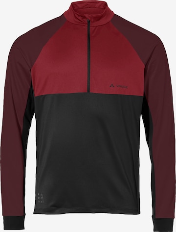 VAUDE Functioneel shirt 'Qimsa' in Zwart: voorkant