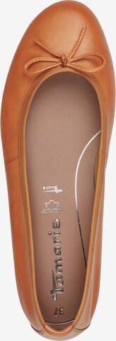 TAMARIS Ballerina in Braun