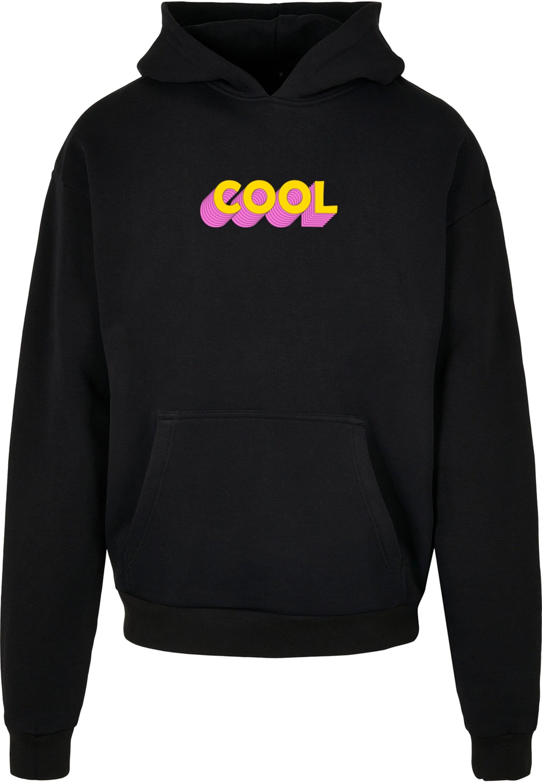 Merchcode Sweatshirt 'Cool' in Black: front