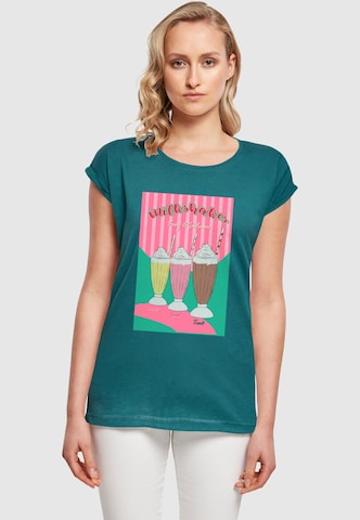 Mister Tee Shirt 'Milkshake' in Green: front