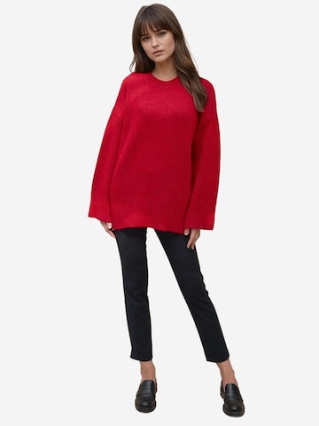 Pull-over oversize Hiccup en rouge