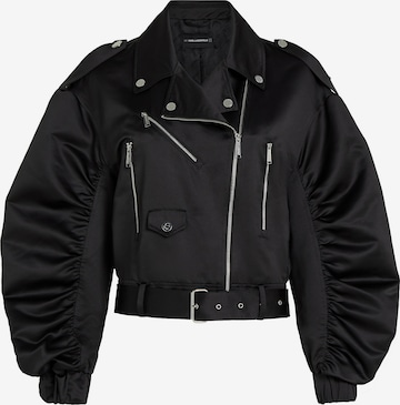 Karl LagerfeldPrijelazna jakna - crna boja: prednji dio