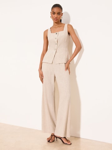 Gilet de costume Lipsy en beige