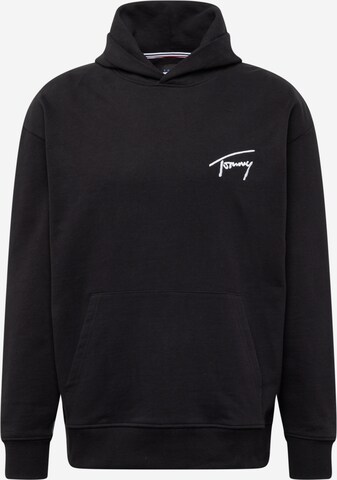 Tommy Jeans Sweatshirt in Schwarz: predná strana