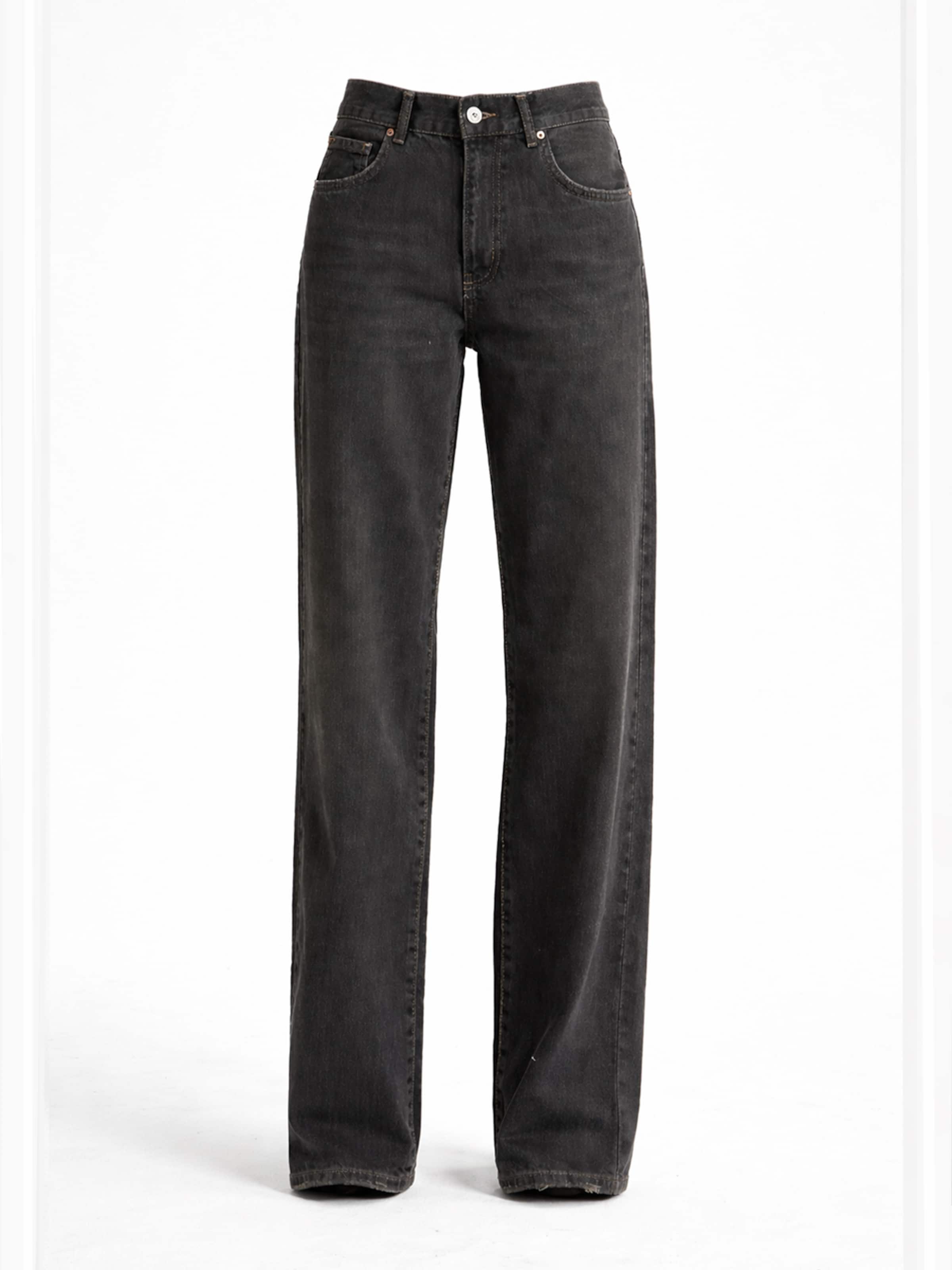 IT'S BASIC Loose fit Jeans 'LOOSE MID RISE JEANS' in Red: front