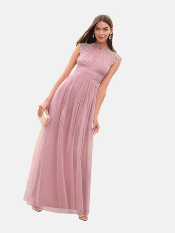 Lipsy Společenské šaty – fialová: přední strana