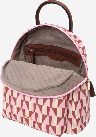 L.CREDI Rucksack 'Madeline' in Braun