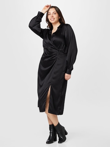 Vero Moda Curve Sukienka 'Kleo' w kolorze czarny: przód