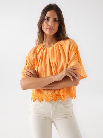 Salsa Jeans Blouse in Orange: front