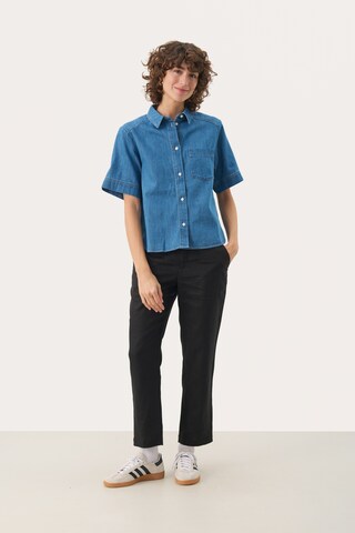Part Two Bluse 'NiclaPW' i blå