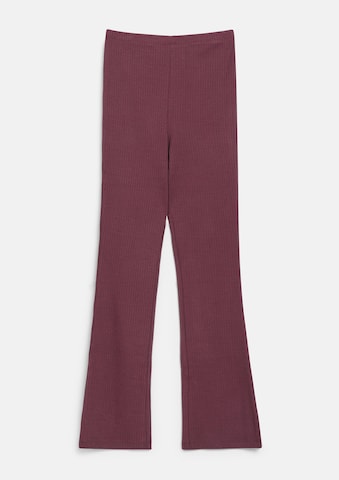 s.Oliver Flared Leggings in Purple: front