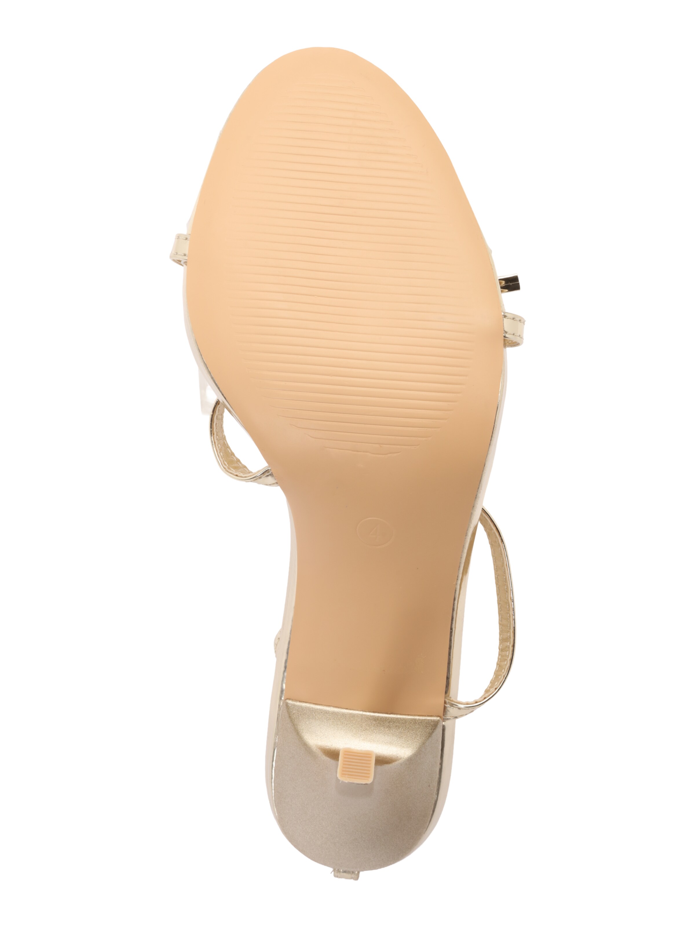 GLAMOROUS Sandalen met riem in Goud