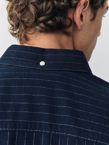 Next Rovný strih Košeľa - Modrá