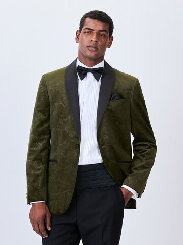 Next Regular Fit Sakko in Grün: Vorderseite