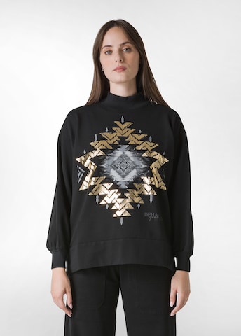 DEHA Sports sweatshirt in Black: front