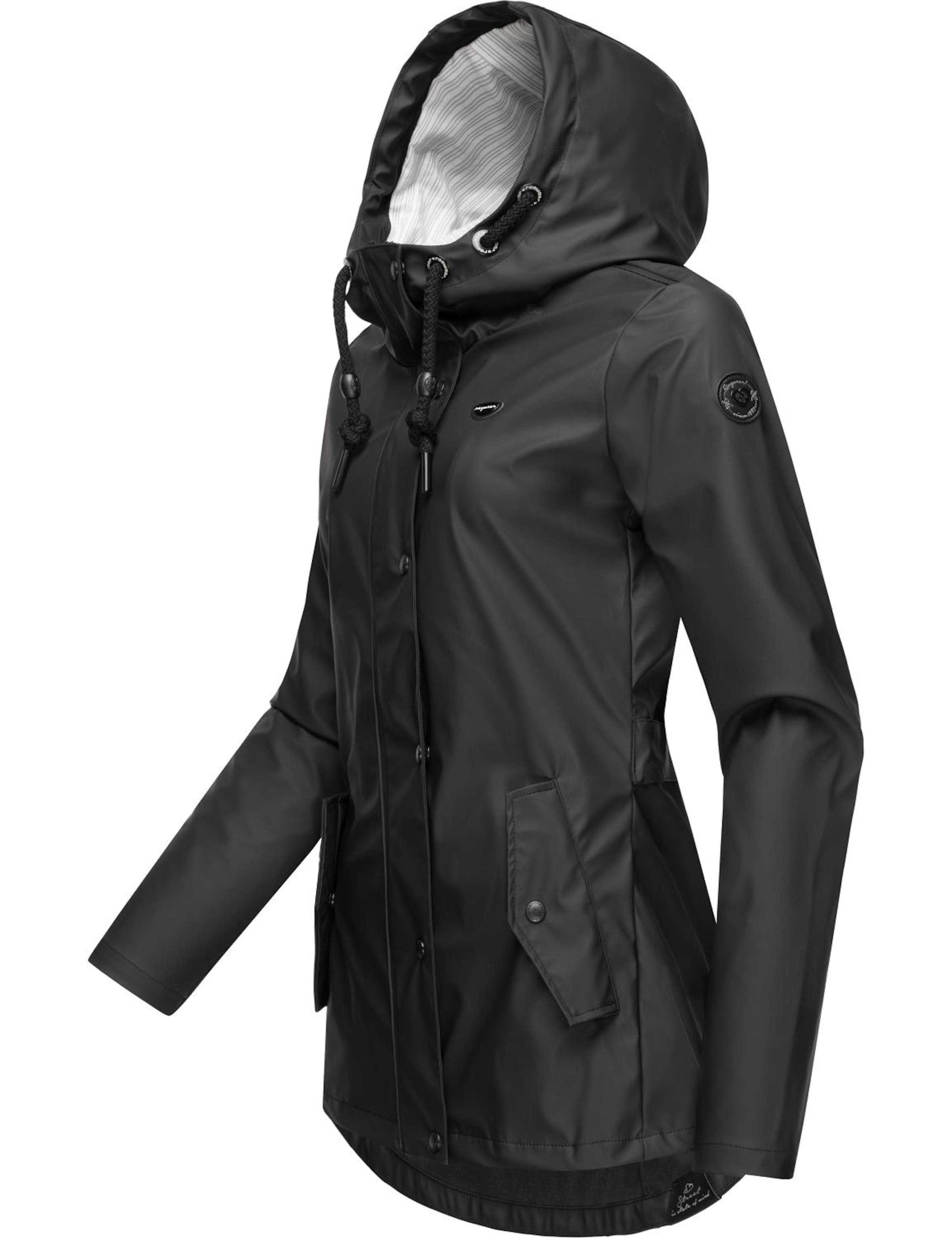 Ragwear Funkčná bunda 'Marge' - Čierna