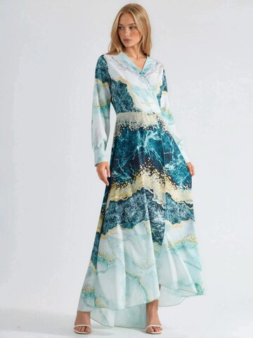 MSN Collection - Vestido em verde: frente