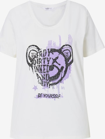 T-shirt Angel of Style en blanc : devant