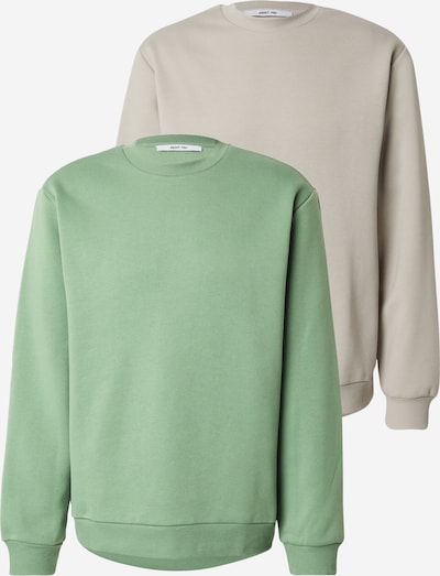 Megztinis be užsegimo 'Davin' iš ABOUT YOU, spalva – smėlio spalva / žolės žalia, Prekių apžvalga