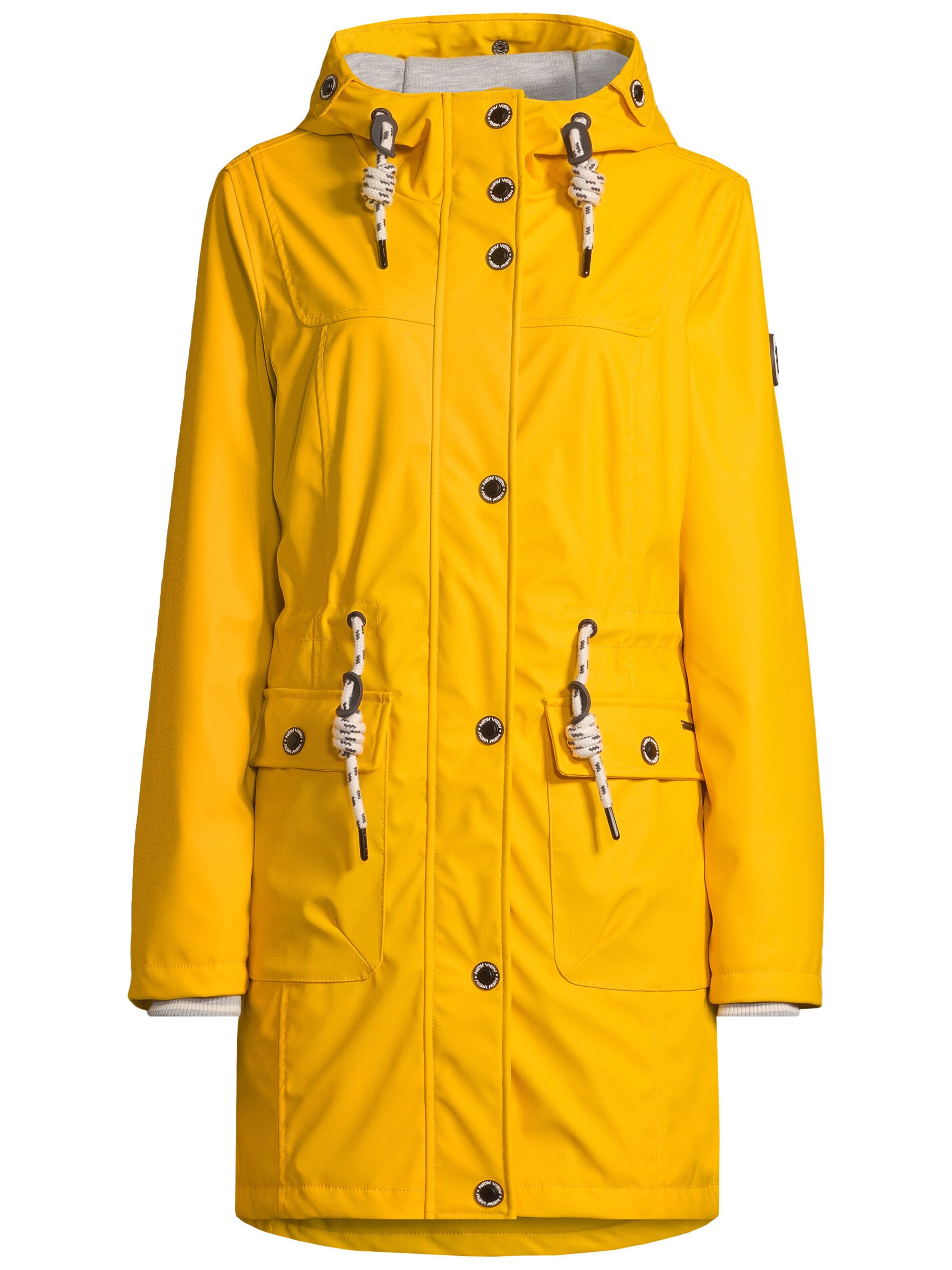 New View Performance Jacket 'Lillie' in Yellow: front